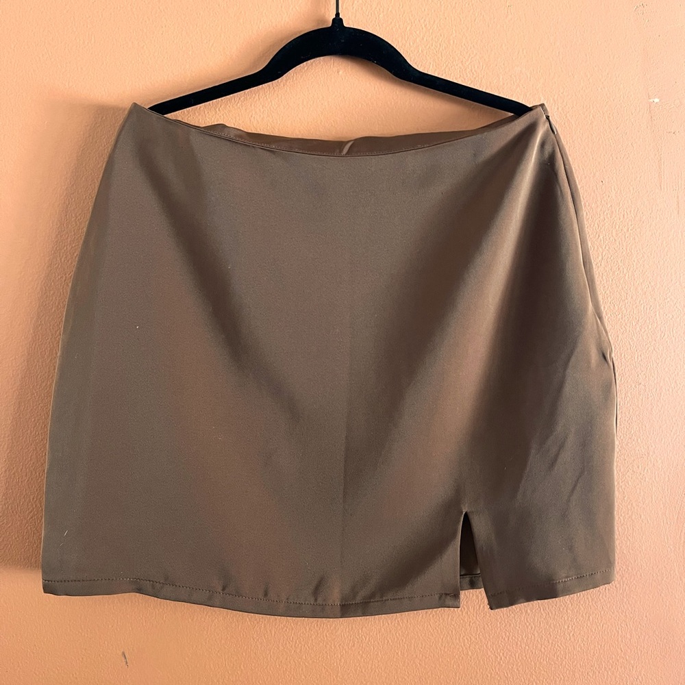 Forever 21 Brown Mini Skirt
